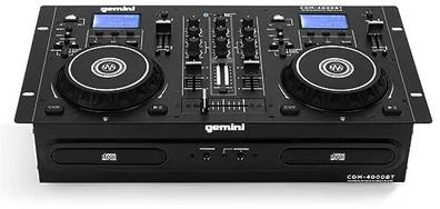 Gemini CDM-4000BT Bluetooth Streaming Dual DJ Deck - Andertons